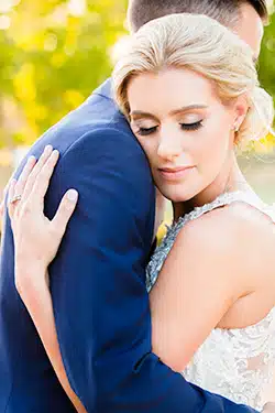 Emotional bridal close-up with vibrant, true-to-life colors.
