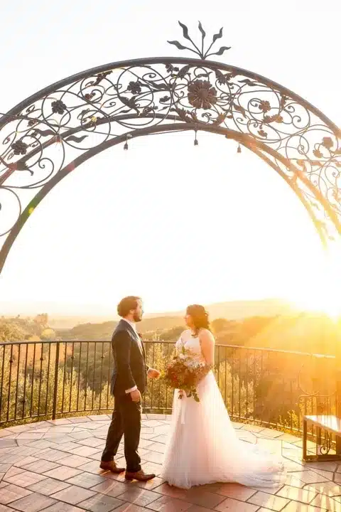 Sunset Wedding Photography