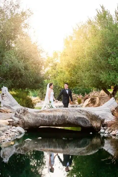 Bride and Groom by Rustic Bridge-1