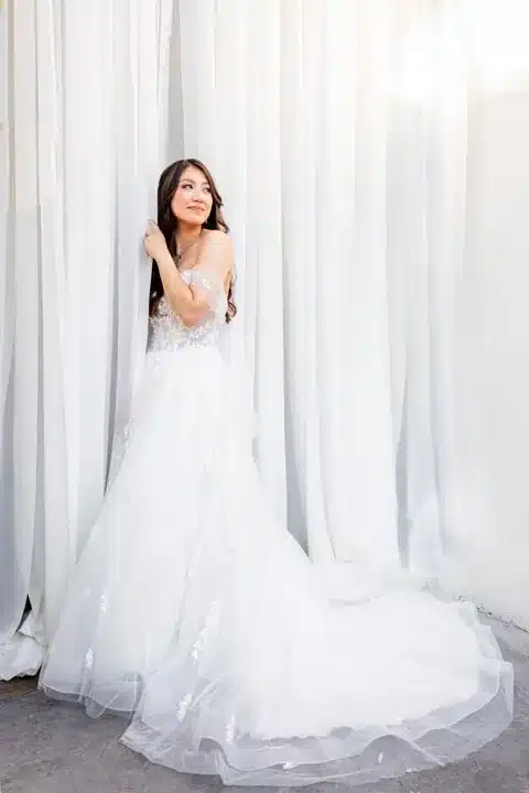 Villa and vine bride photoshoot